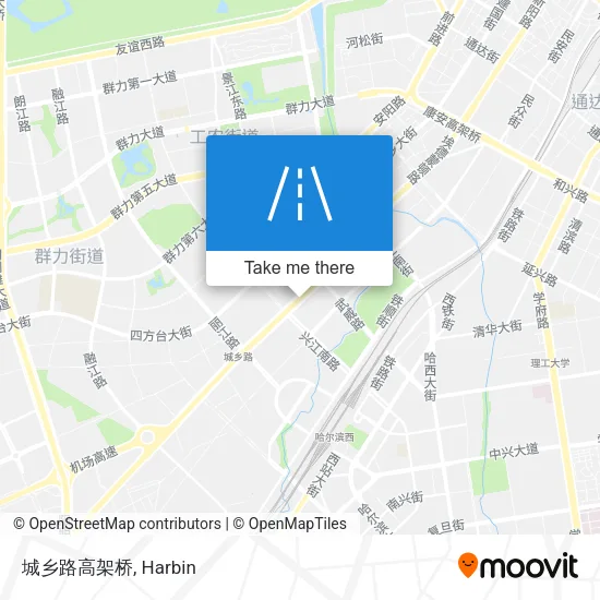 城乡路高架桥 map