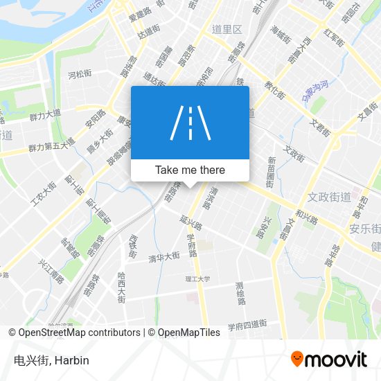 电兴街 map