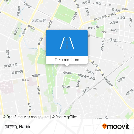旭东街 map