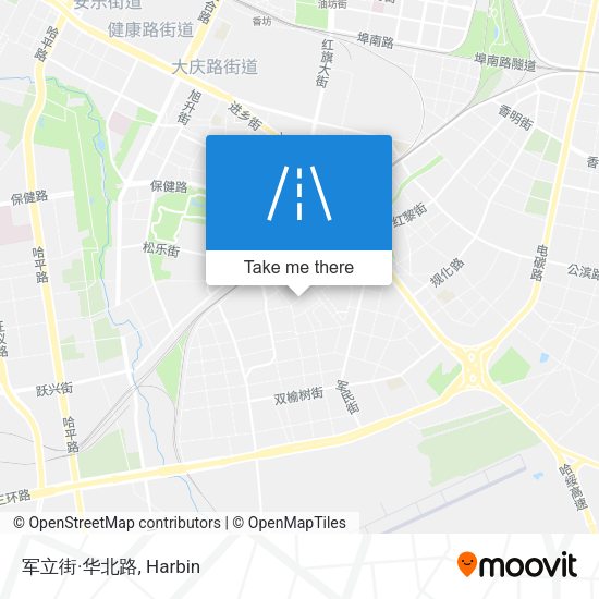 军立街·华北路 map
