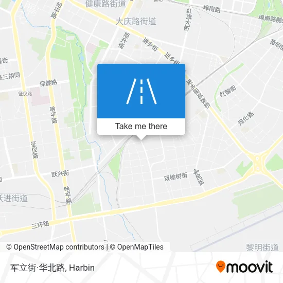 军立街·华北路 map