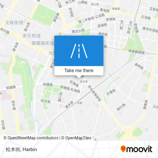 松木街 map