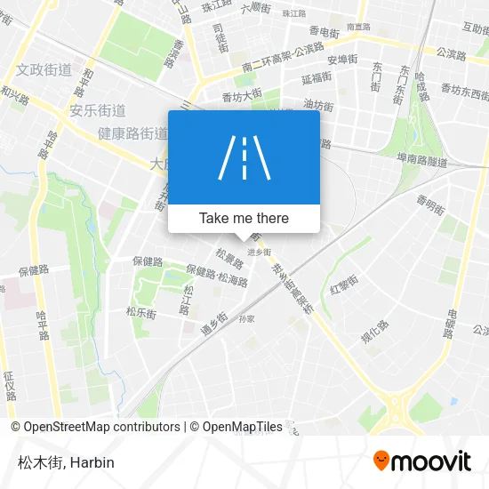 松木街 map
