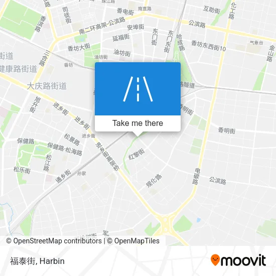 福泰街 map