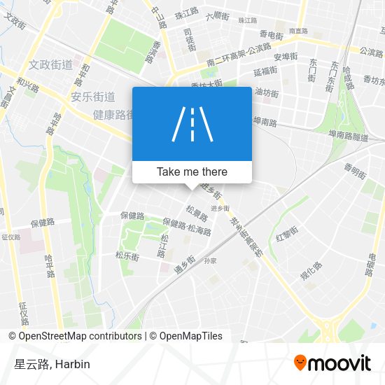 星云路 map