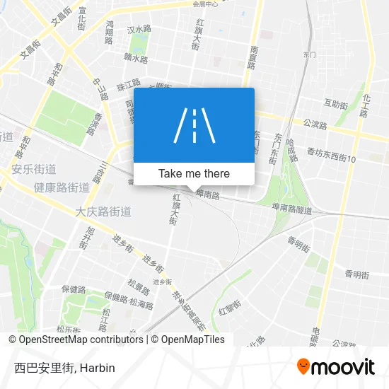西巴安里街 map