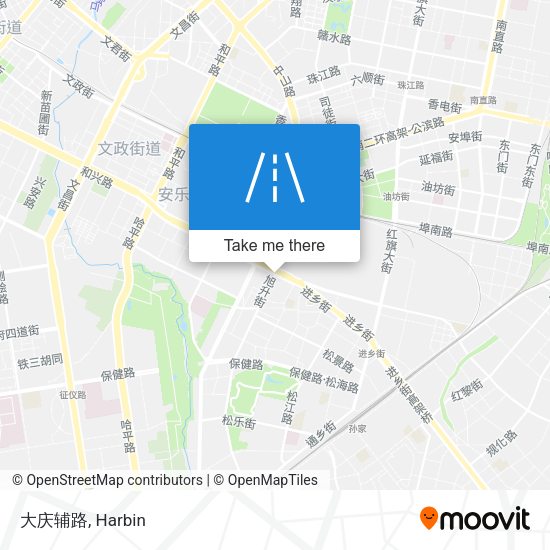 大庆辅路 map