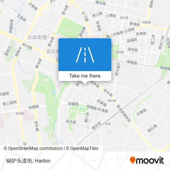 锅炉头道街 map