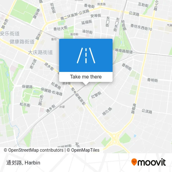 通郊路 map