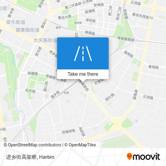 进乡街高架桥 map