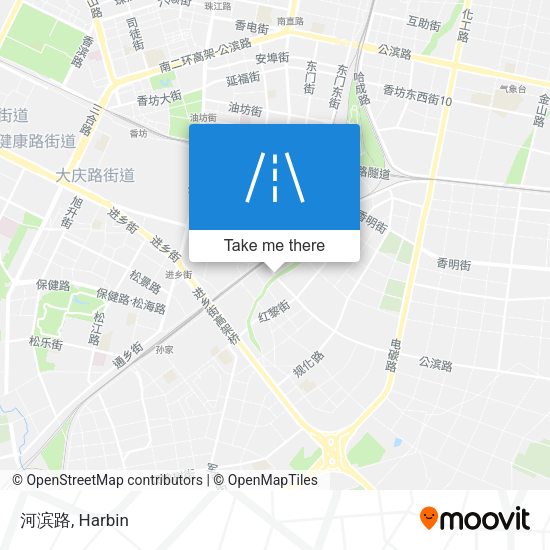 河滨路 map