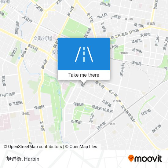 旭进街 map