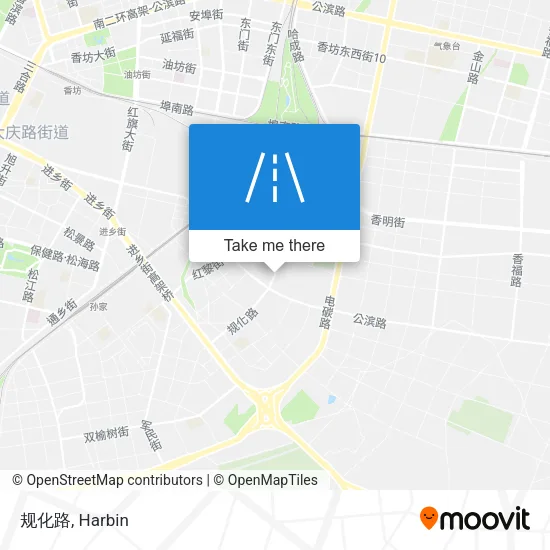 规化路 map