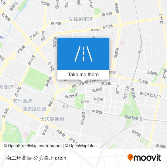 南二环高架-公滨路 map