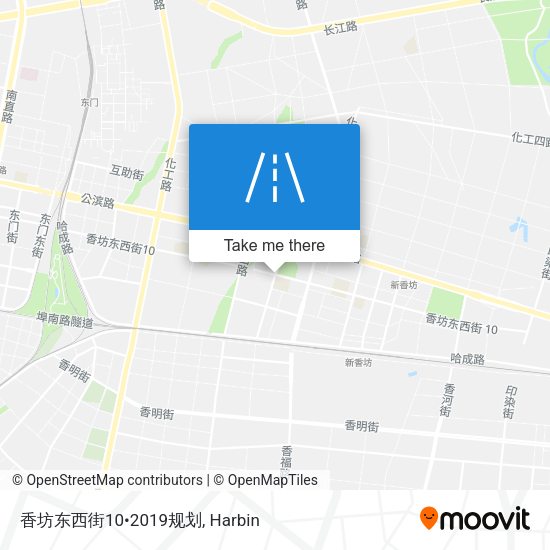 香坊东西街10•2019规划 map