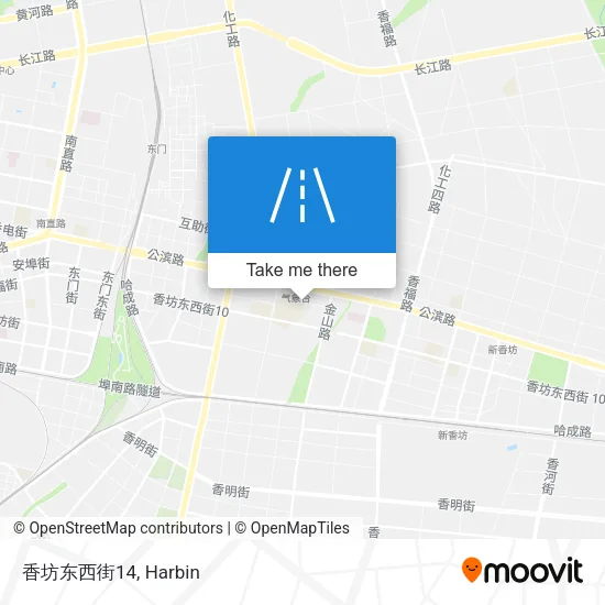 香坊东西街14 map