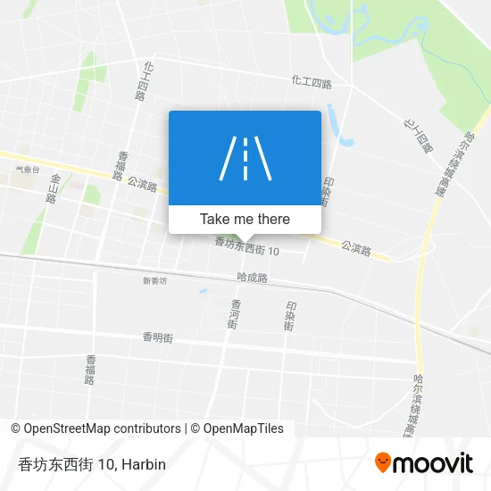 香坊东西街 10 map