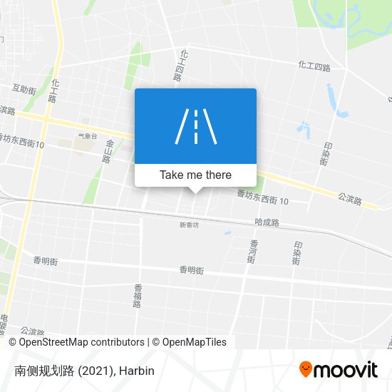 南侧规划路 (2021) map