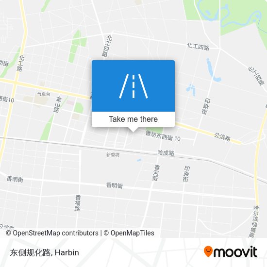 东侧规化路 map