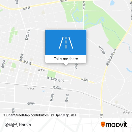 哈轴街 map