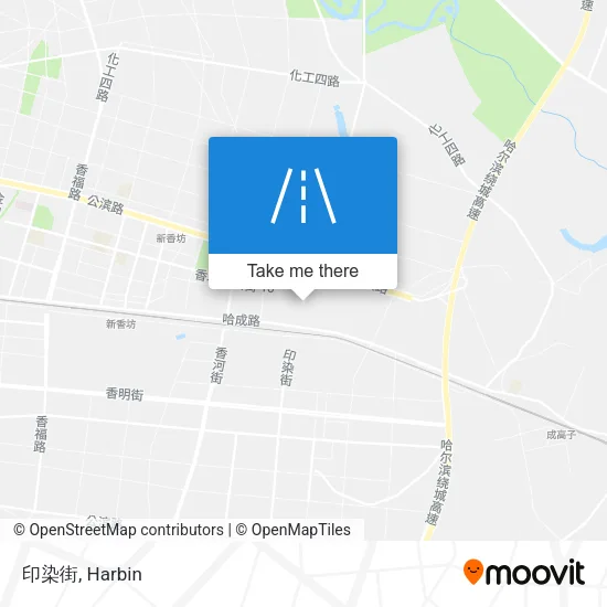 印染街 map