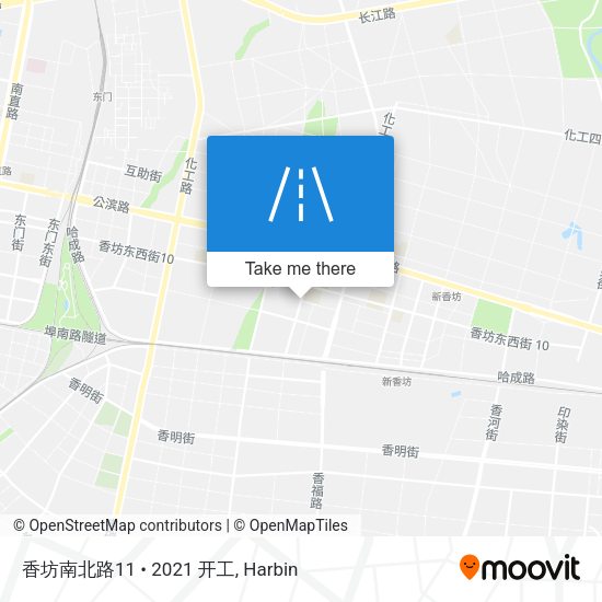 香坊南北路11 • 2021 开工 map