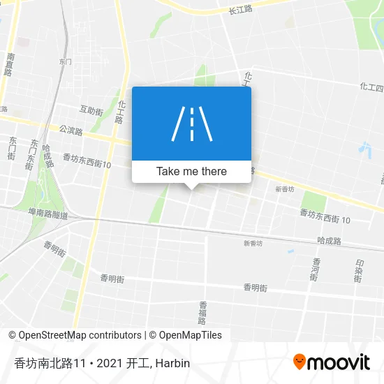 香坊南北路11 • 2021 开工 map