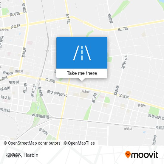 德强路 map