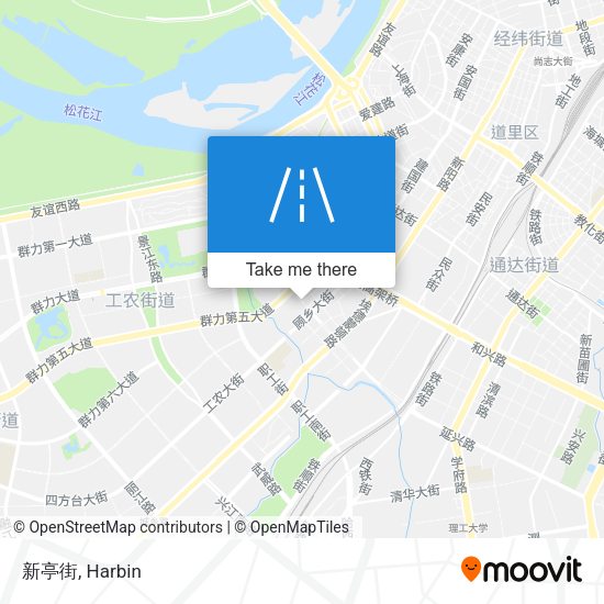 新亭街 map