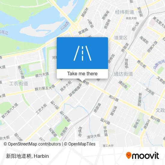 新阳地道桥 map