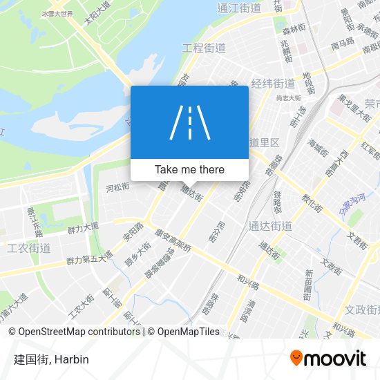 建国街 map