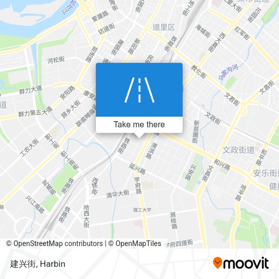 建兴街 map