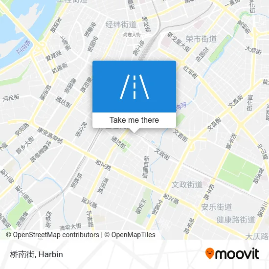 桥南街 map