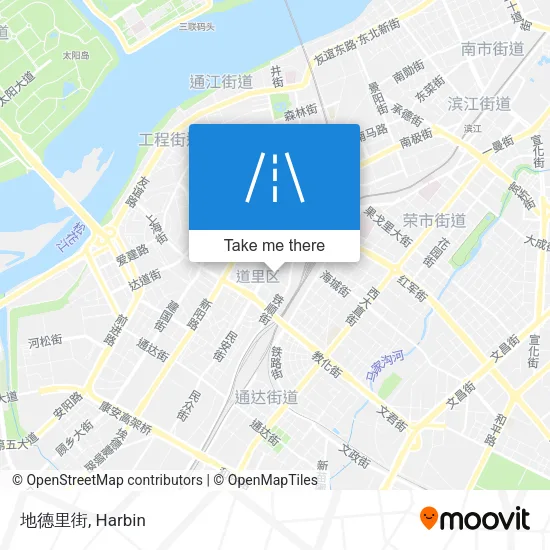 地德里街 map