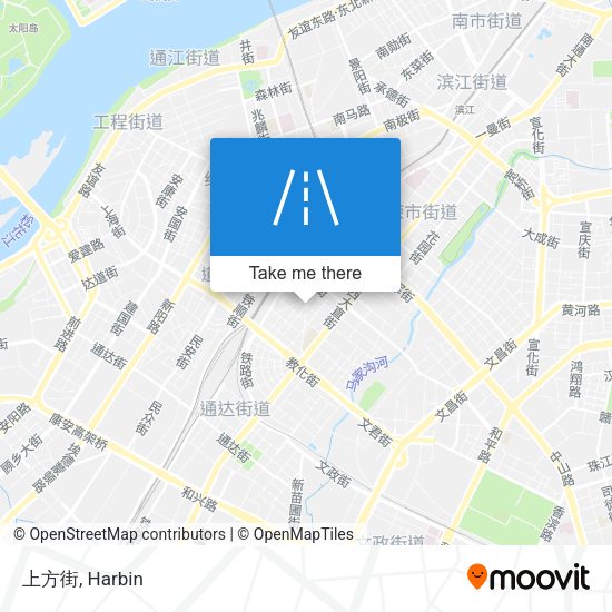 上方街 map