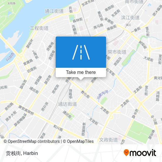 货栈街 map