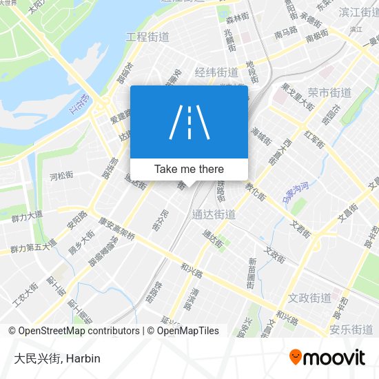 大民兴街 map