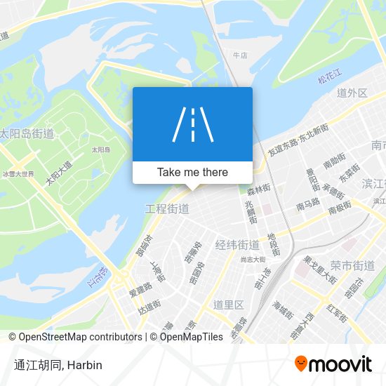 通江胡同 map