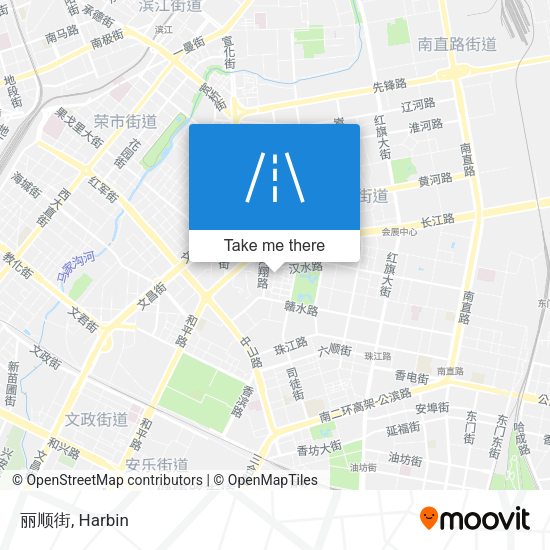 丽顺街 map