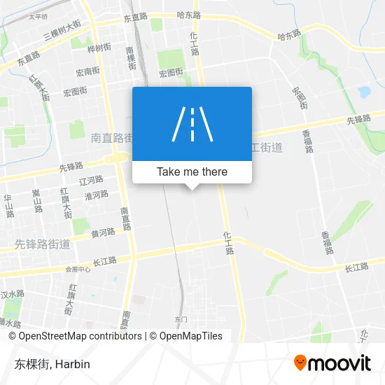 东棵街 map