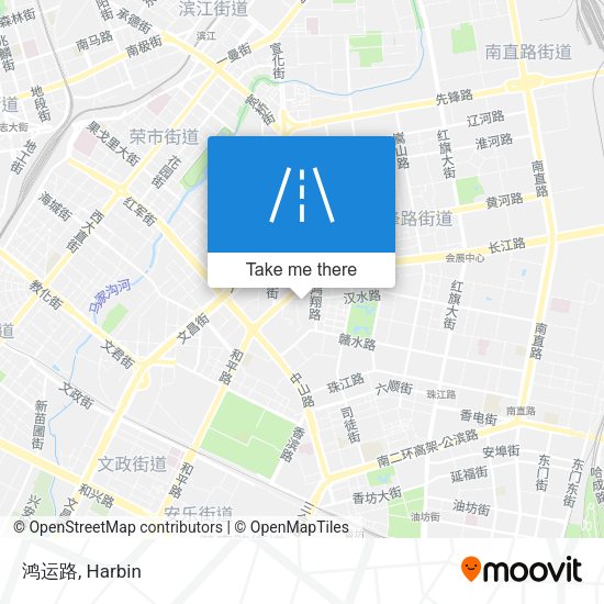 鸿运路 map