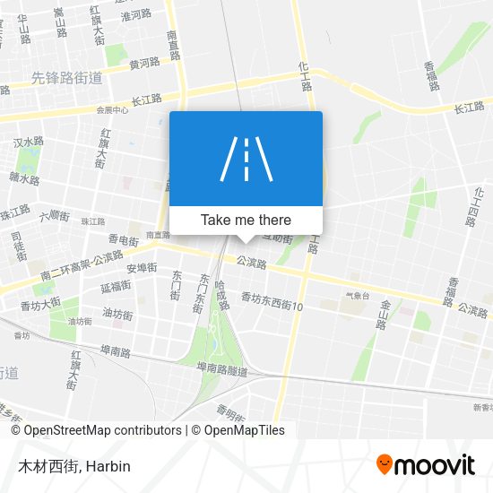 木材西街 map