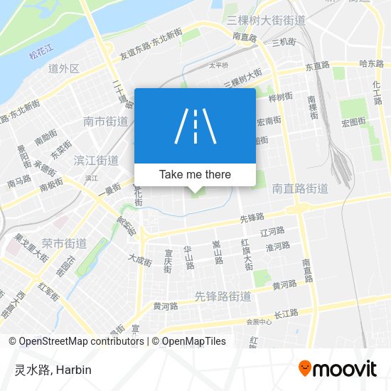 灵水路 map