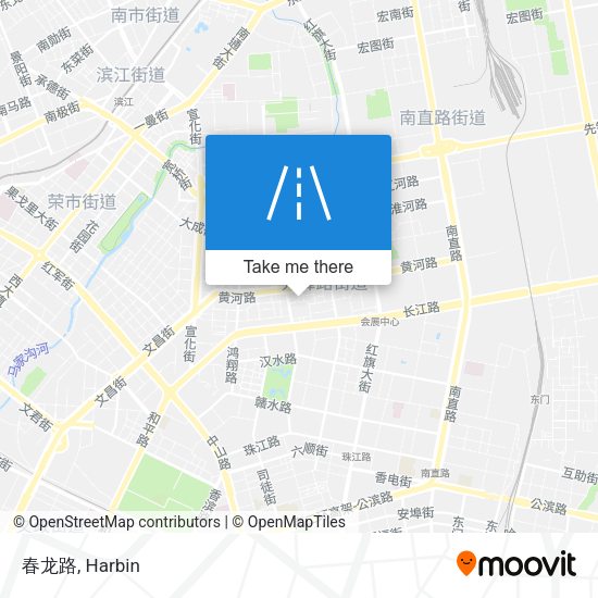 春龙路 map