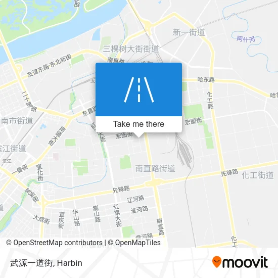 武源一道街 map
