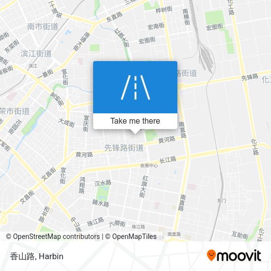 香山路 map