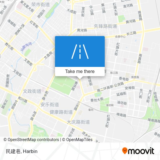 民建巷 map