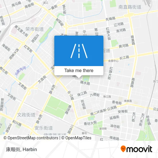 康顺街 map