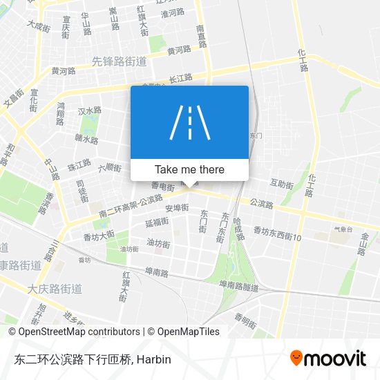 东二环公滨路下行匝桥 map
