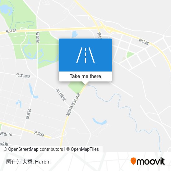 阿什河大桥 map